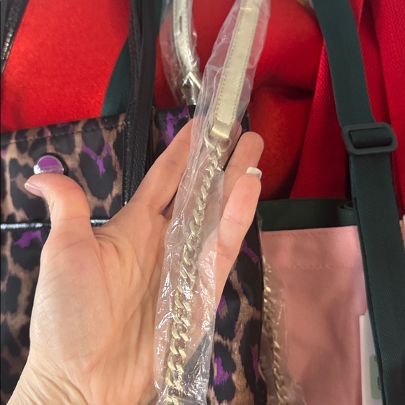 *NEW* BOTKIER VIVI CONVERTIBLE BELT BAG GOLD PASTEL FLORAL PURSE - Picture 9 of 9